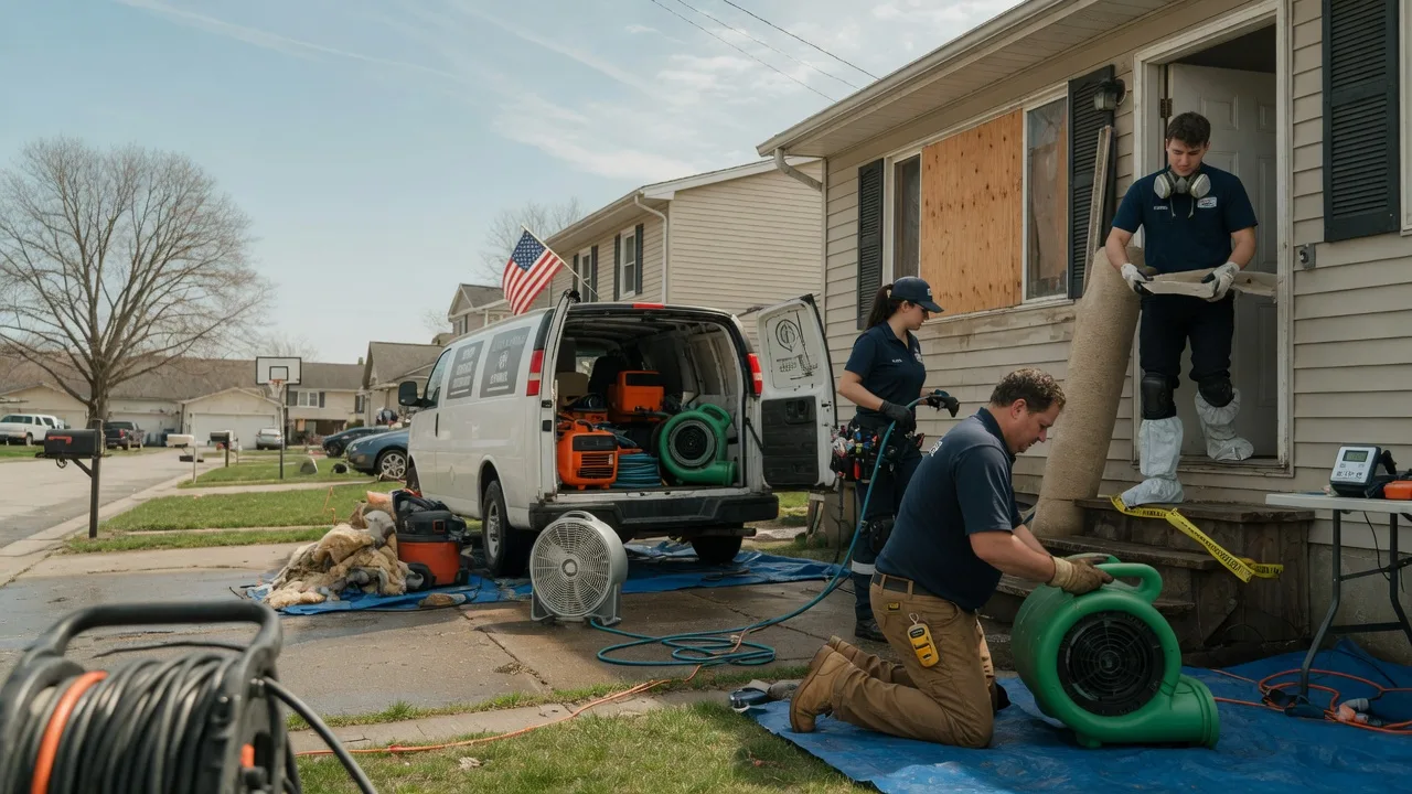 Water Damage Restoration in Allendale, IL near me